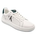 CALVIN KLEIN JEANS CK CHUNKY CUPSOLE LACEU, PANTOFI SPORT WHITE BLUE