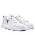 CALVIN KLEIN JEANS CK CHUNKY CUPSOLE MONO, PANTOFI SPORT WHITE BLACK