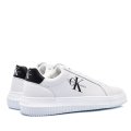 CALVIN KLEIN JEANS CK CHUNKY CUPSOLE MONO, PANTOFI SPORT WHITE BLACK