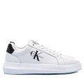 CALVIN KLEIN JEANS CK CHUNKY CUPSOLE MONO, PANTOFI SPORT WHITE BLACK