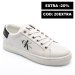 Calvin klein jeans ck classic cupsole lace, pantofi sport white black