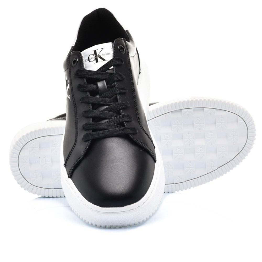 CALVIN KLEIN JEANS CK CHUNKY CUPSOLE MONO, PANTOFI SPORT BLACK