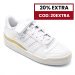 Adidas forum low w, pantofi sport white