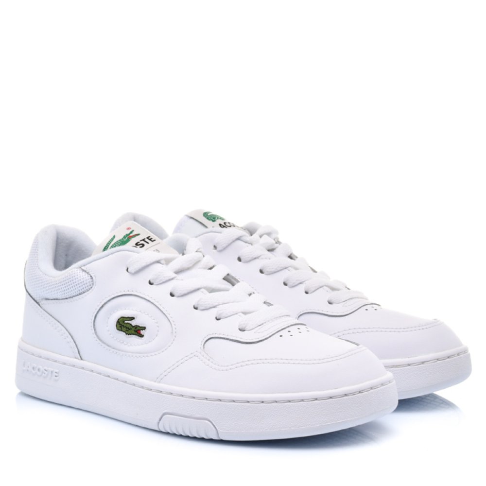 LACOSTE, LINESET 223 1 SFA PANTOFI SPORT WHITE PIELE NATURALA 746SFA004221G