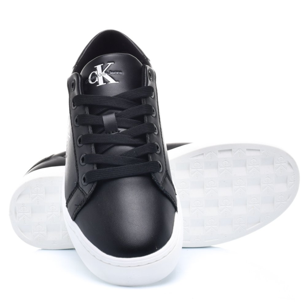 CALVIN KLEIN JEANS CK CLASSIC CUPSOLE LACE, PANTOFI SPORT BLACK