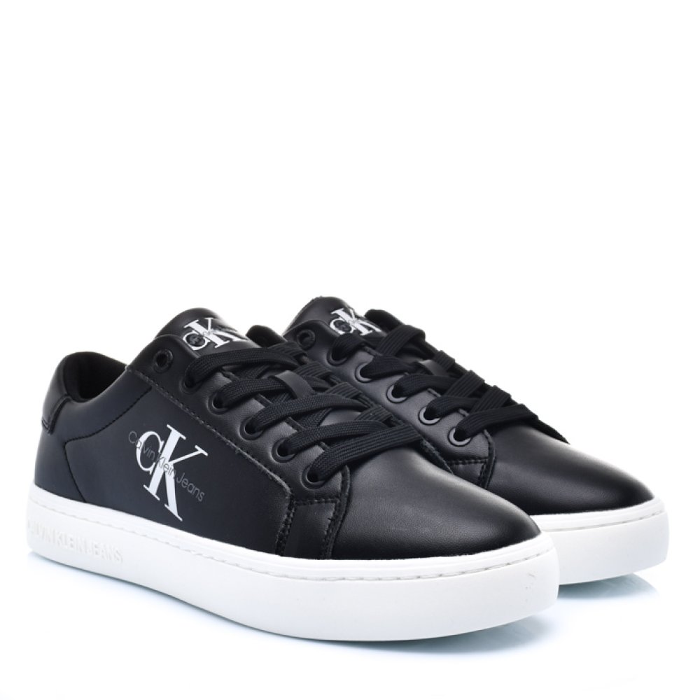 CALVIN KLEIN JEANS CK CLASSIC CUPSOLE LACE, PANTOFI SPORT BLACK