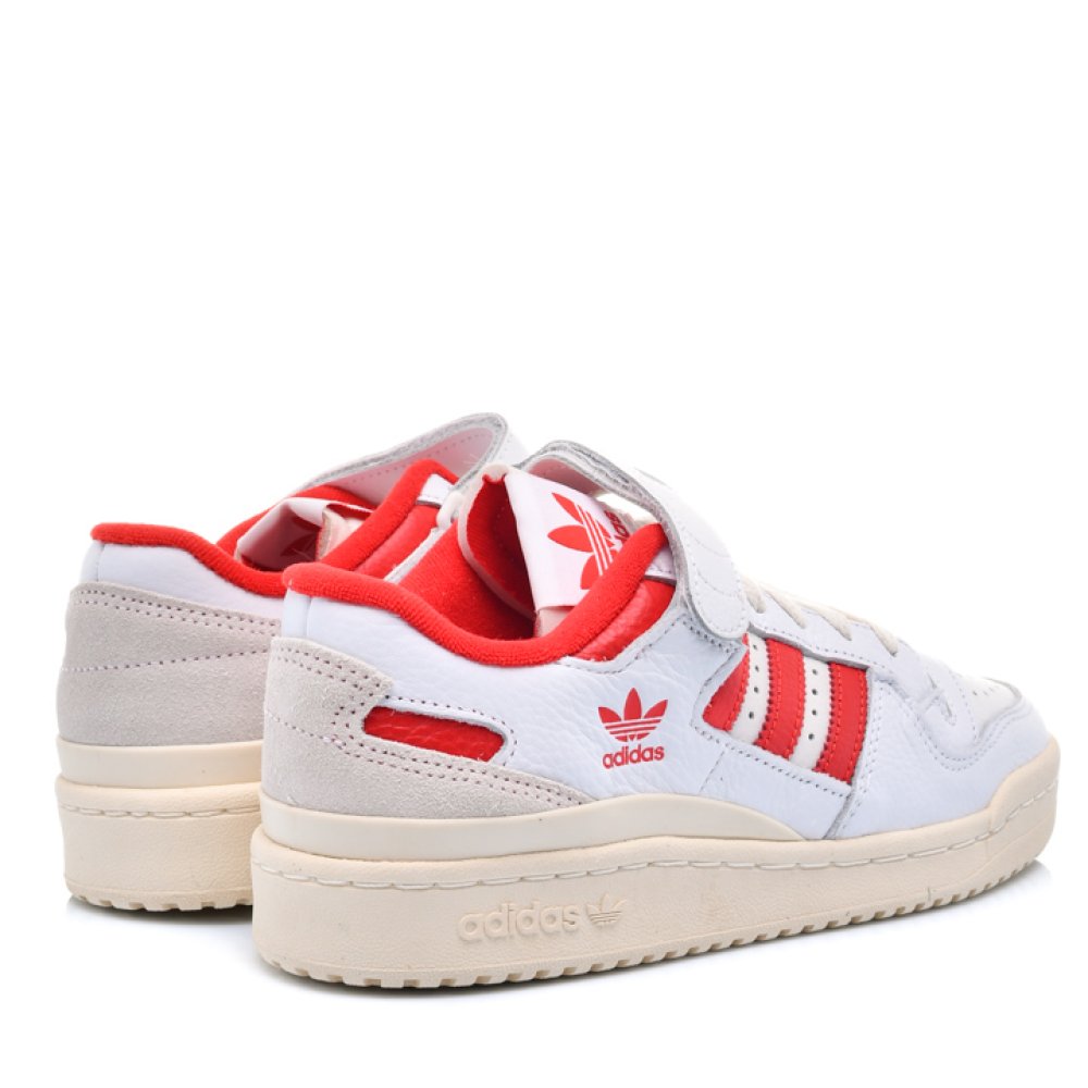 ADIDAS FORUM LOW 84, PANTOFI SPORT WHITE RED