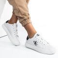 CALVIN KLEIN JEANS CK CLASSIC CUPSOLE LACE, PANTOFI SPORT WHITE