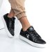 Calvin klein jeans ck classic cupsole lace, pantofi sport black