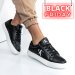 Calvin klein jeans ck classic cupsole lace, pantofi sport black