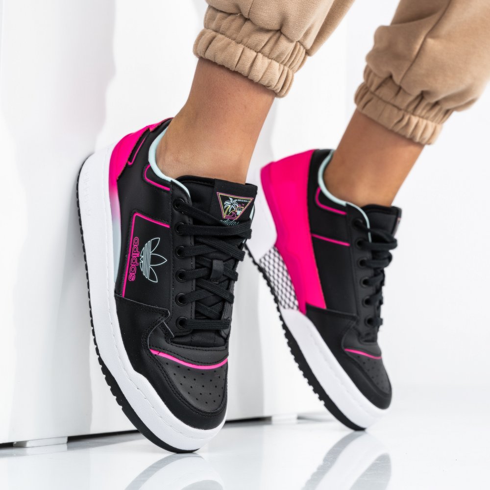 ADIDAS FORUM BOLD, PANTOFI SPORT BLACK PINK