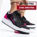 Adidas forum bold, pantofi sport black pink