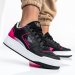 Adidas forum bold, pantofi sport black pink