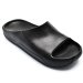 Nike, post slide papuci black