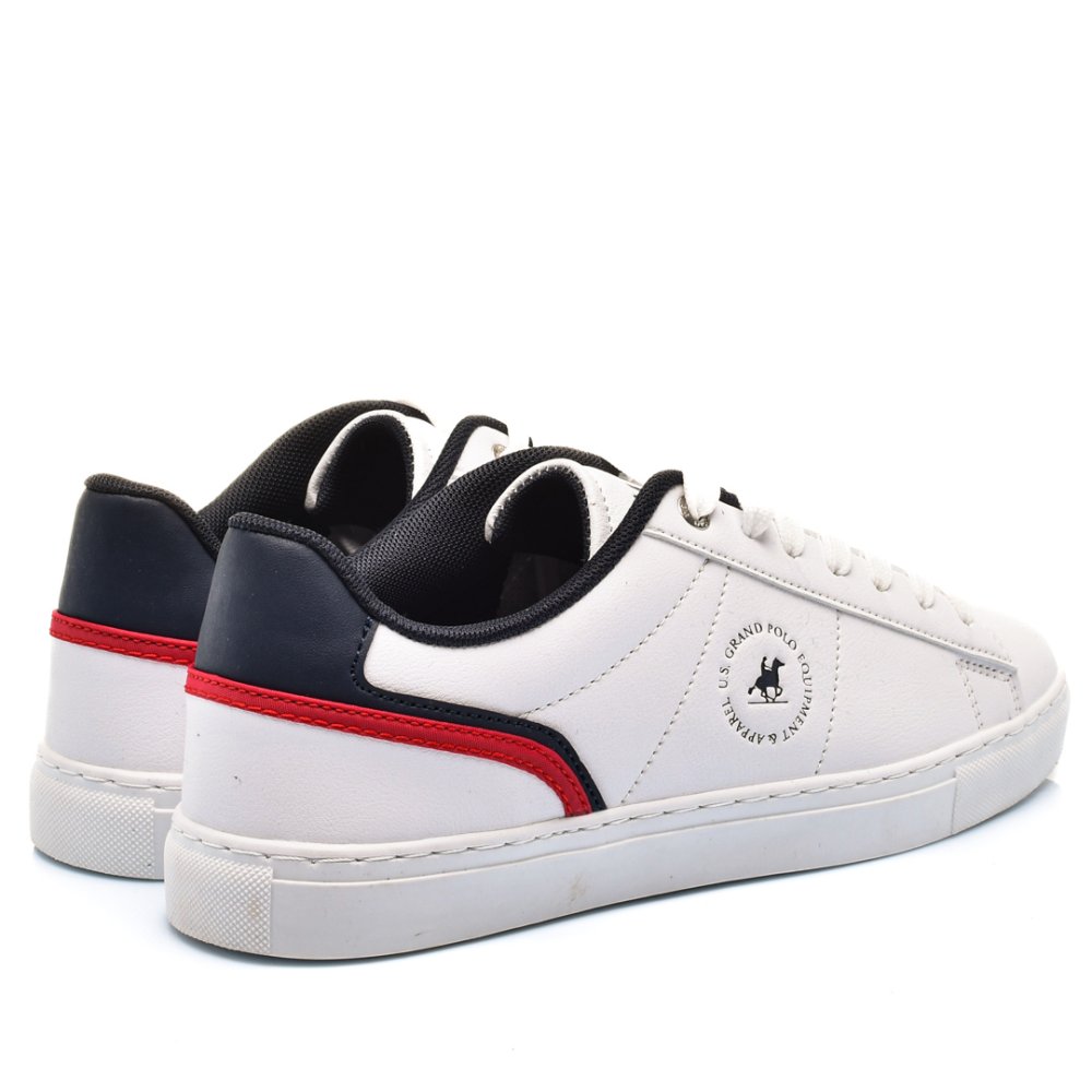 U.S. GRAND POLO, PANTOFI SPORT WHITE NAVY GVEPM328110