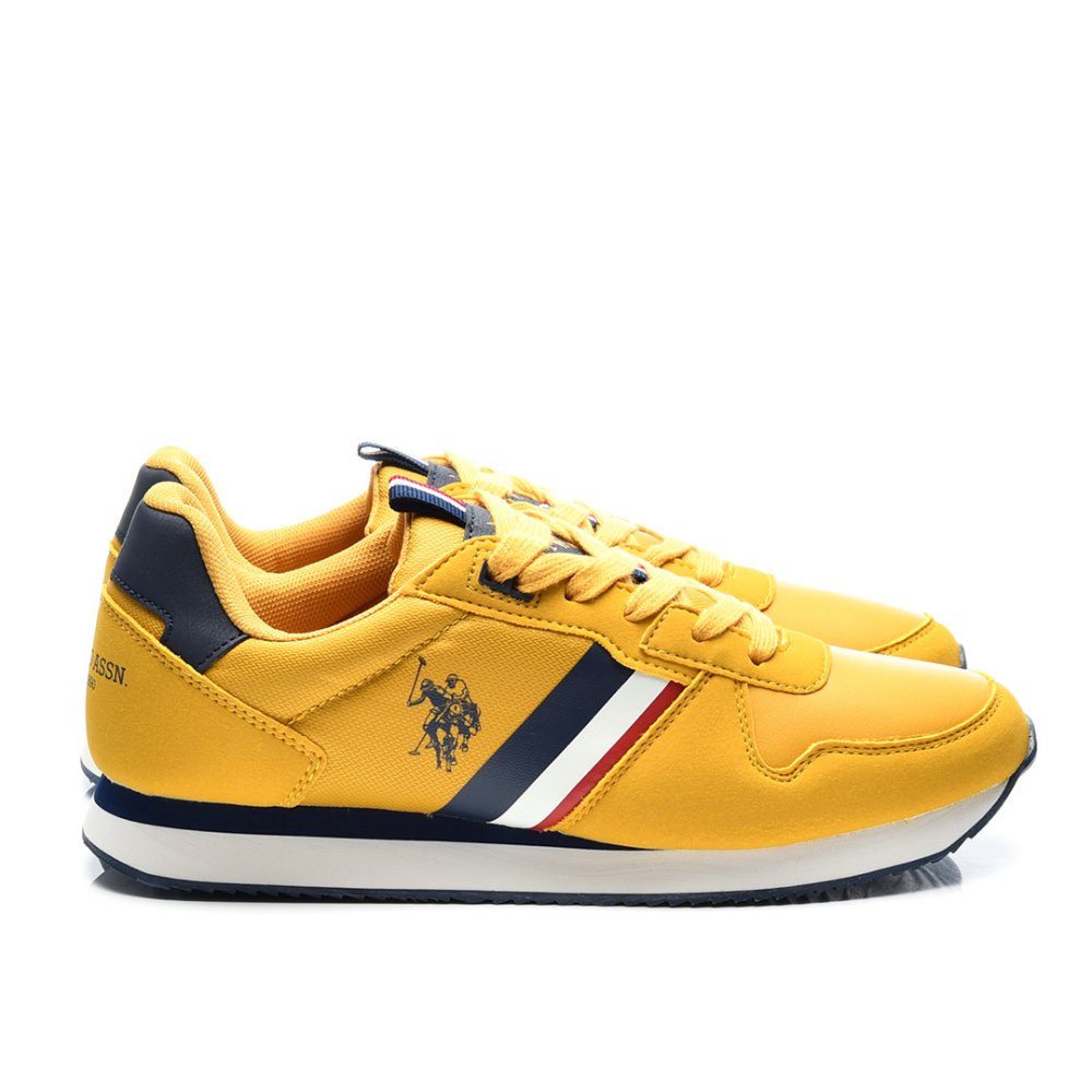 U.S. POLO ASSN, PANTOFI SPORT YELLOW NOBIL-001