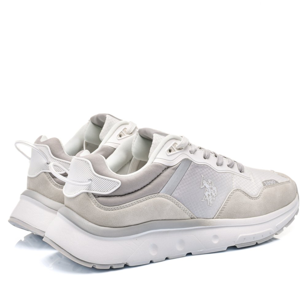 U.S. POLO ASSN, PANTOFI SPORT WHITE SNIPER001