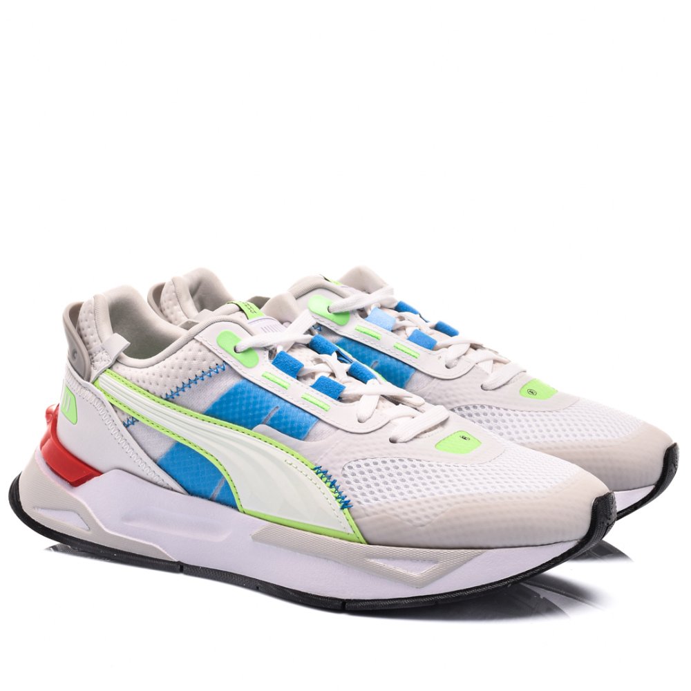 PUMA, PANTOFI SPORT WHITE MIRAGE SPORT TECH WHITE