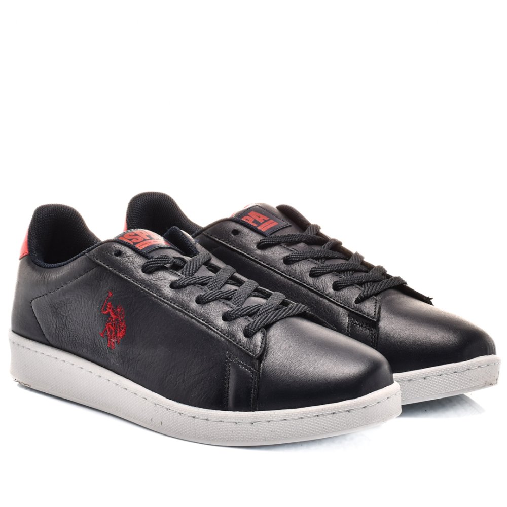 U.S. POLO ASSN, PANTOFI SPORT PIELE NATURALA NAVY TIBET