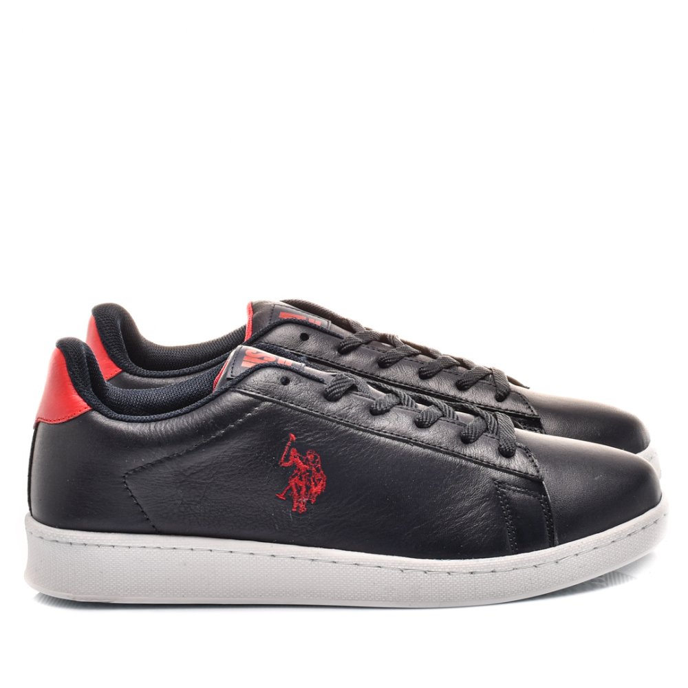 U.S. POLO ASSN, PANTOFI SPORT PIELE NATURALA NAVY TIBET