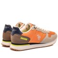 U.S. POLO ASSN, PANTOFI SPORT ORANGE ALTENA001A