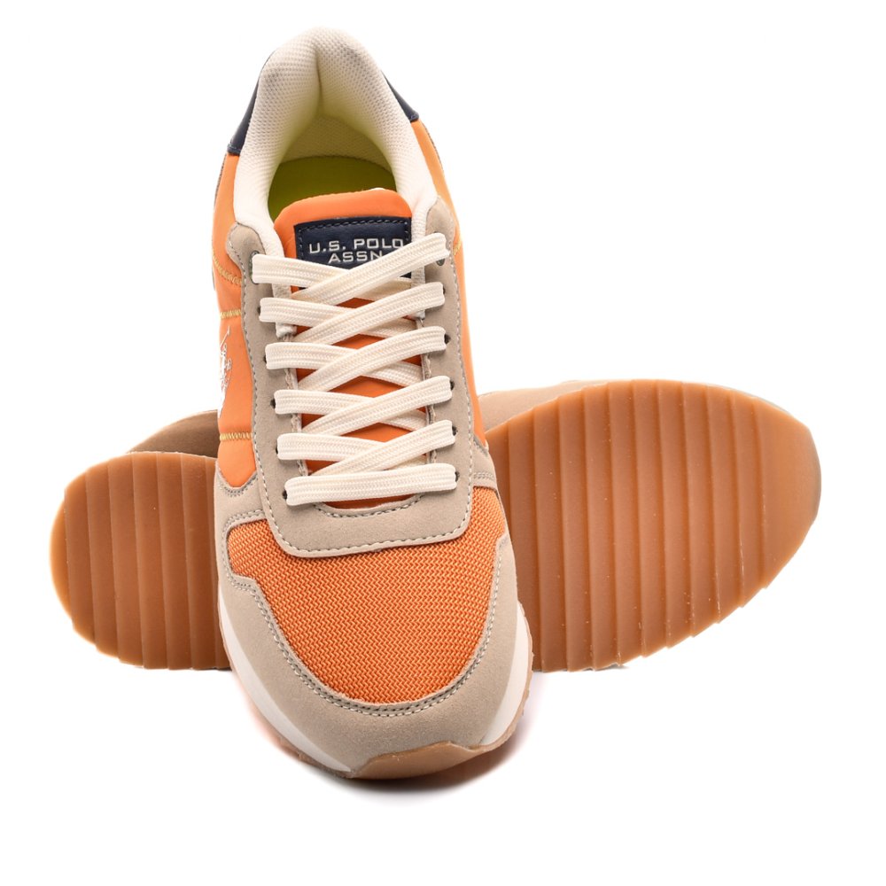 U.S. POLO ASSN, PANTOFI SPORT ORANGE ALTENA001A