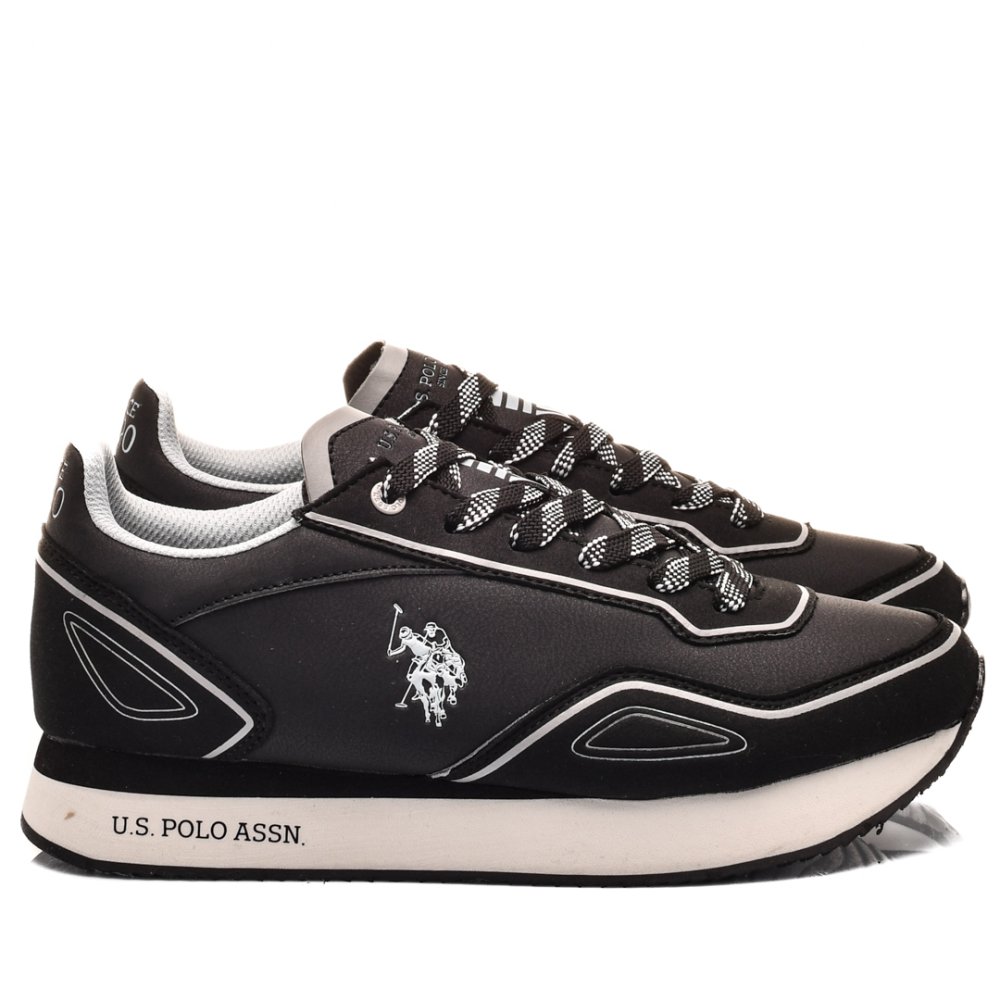 U.S. POLO ASSN, PANTOFI SPORT BLACK NOBIL012