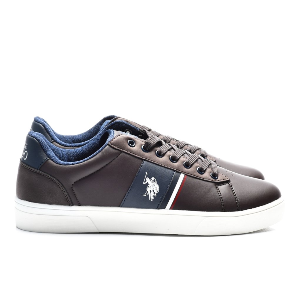 U.S. POLO ASSN, PANTOFI SPORT DARK BROWN KRIS001