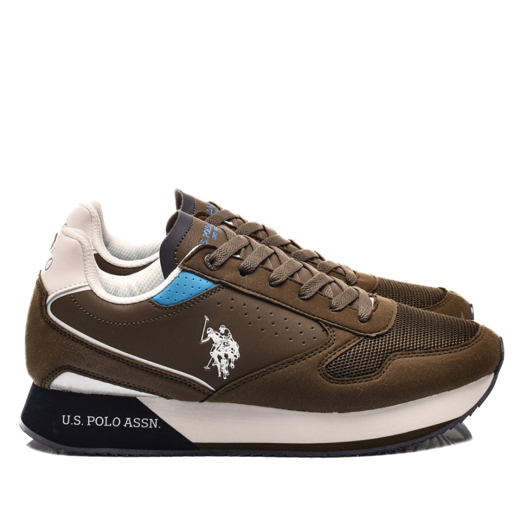 U.S. POLO ASSN, PANTOFI SPORT BROWN NOBIL-003G