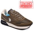 U.S. POLO ASSN, PANTOFI SPORT BROWN NOBIL-003G