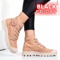 PALLADIUM PAMPA HI ROSE BRICK, GHETE SPORT PINK 9S772352-663