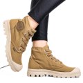 PALLADIUM PAMPA HI OLIVE/WARMSAND, GHETE SPORT OLIVE 9S772352-303