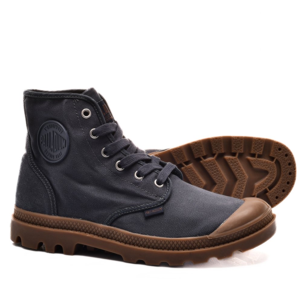 PALLADIUM PAMPA HI MOOD INDIGO/MID GUM, GHETE SPORT NAVY 0VE2352-449