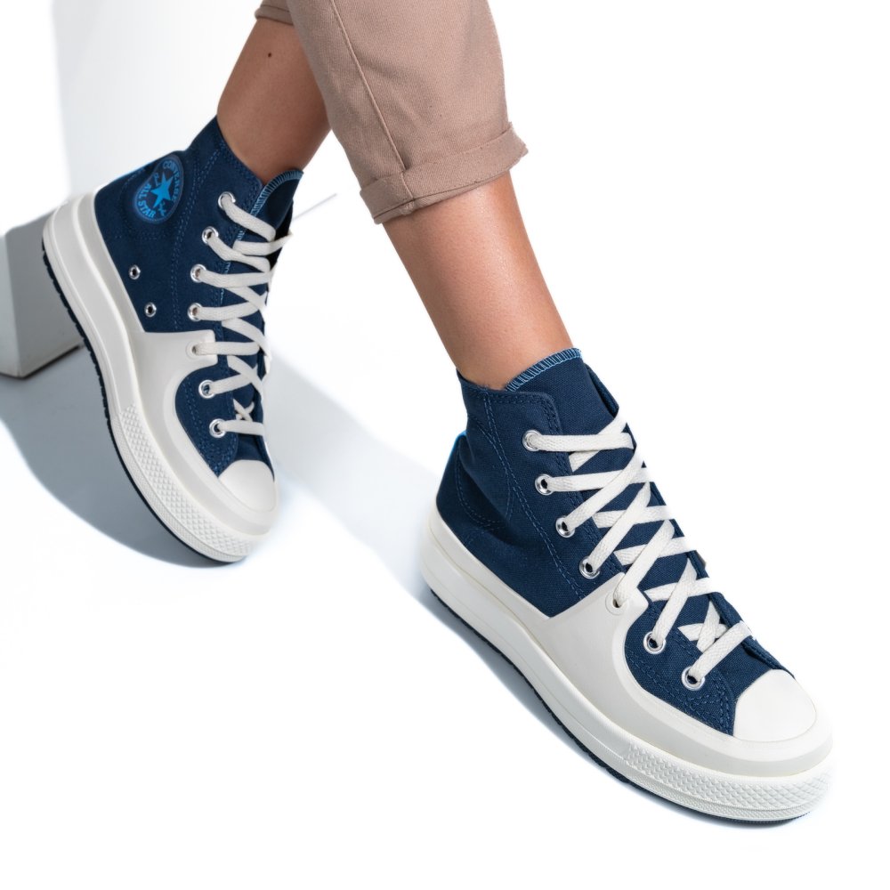 CONVERSE CHUCK TAYLOR ALL STAR CONSTRUCT SPORT REMASTERED, PANTOFI SPORT NAVY AS7704521C