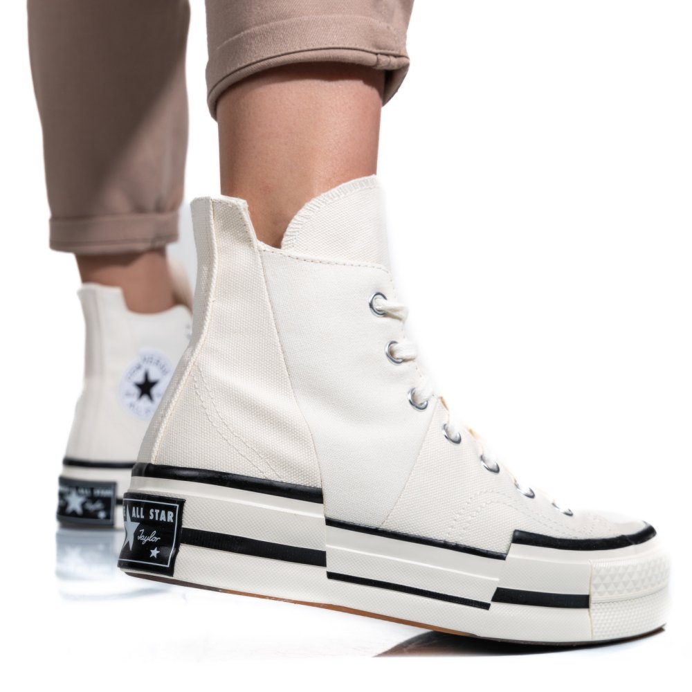 CONVERSE CHUCK 70 PLUS, PANTOFI SPORT WHITE AS7700915C