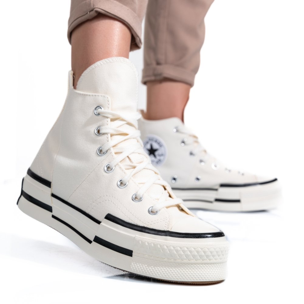 CONVERSE CHUCK 70 PLUS, PANTOFI SPORT WHITE AS7700915C