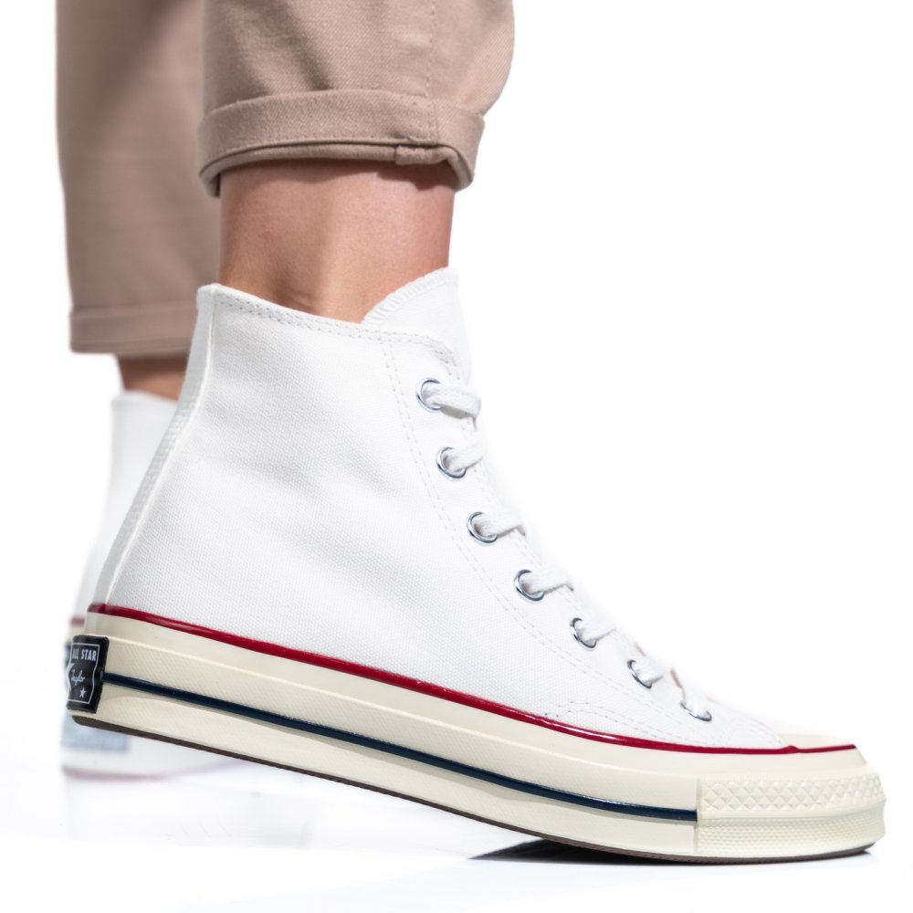 CONVERSE CHUCK TAYLOR ALL STAR 70 HI, PANTOFI SPORT WHITE 1S7762056C