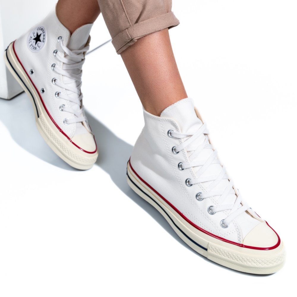 CONVERSE CHUCK TAYLOR ALL STAR 70 HI, PANTOFI SPORT WHITE 1S7762056C