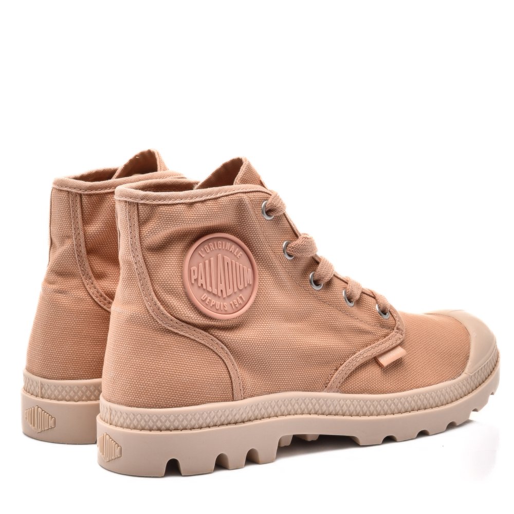 PALLADIUM PAMPA HI ROSE BRICK, GHETE SPORT PINK 9S772352-663