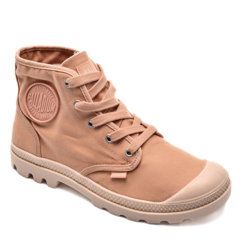 PALLADIUM PAMPA HI ROSE BRICK, GHETE SPORT PINK 9S772352-663