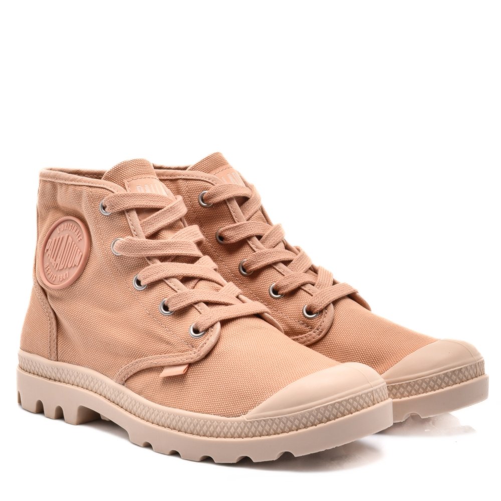 PALLADIUM PAMPA HI ROSE BRICK, GHETE SPORT PINK 9S772352-663