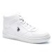 U.s. polo assn, pantofi sport inalti white aristo-hi-1pr