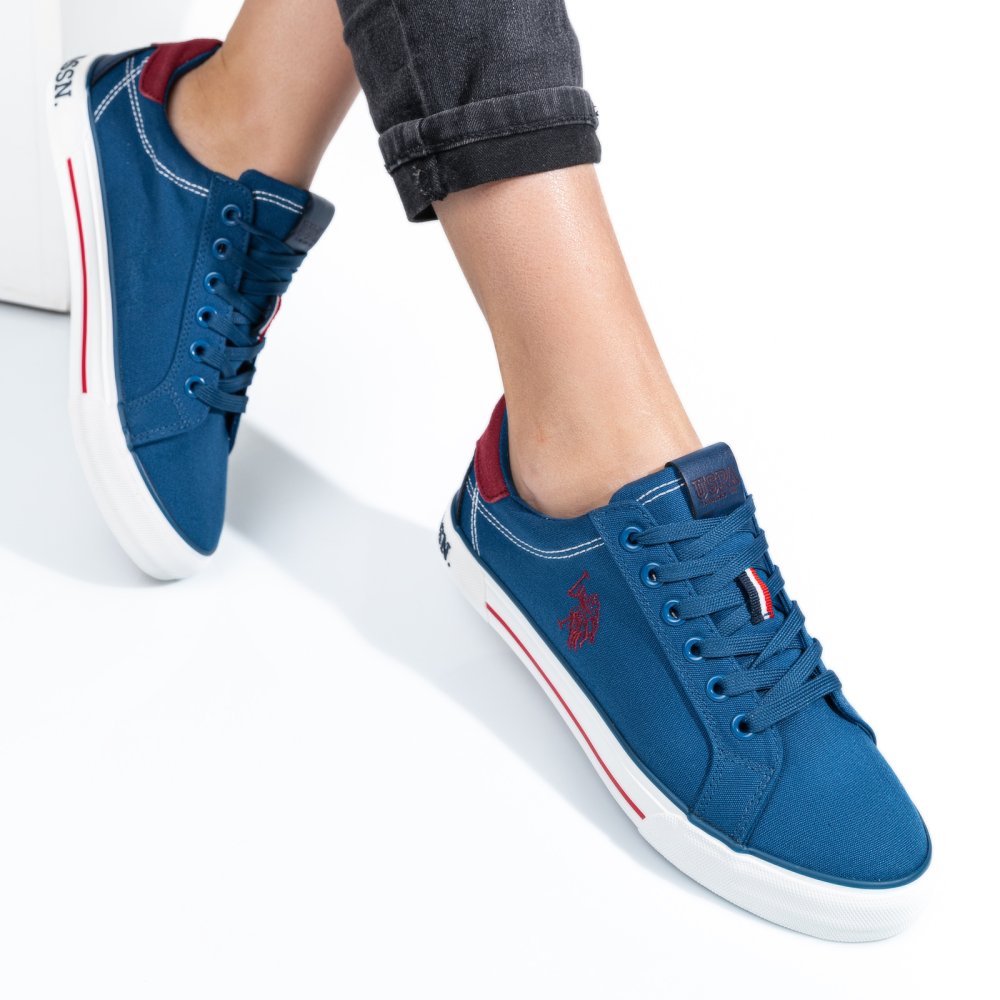 U.S. POLO ASSN, PANTOFI SPORT NAVY RACHEL