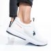 U.s. polo assn, pantofi sport white smart