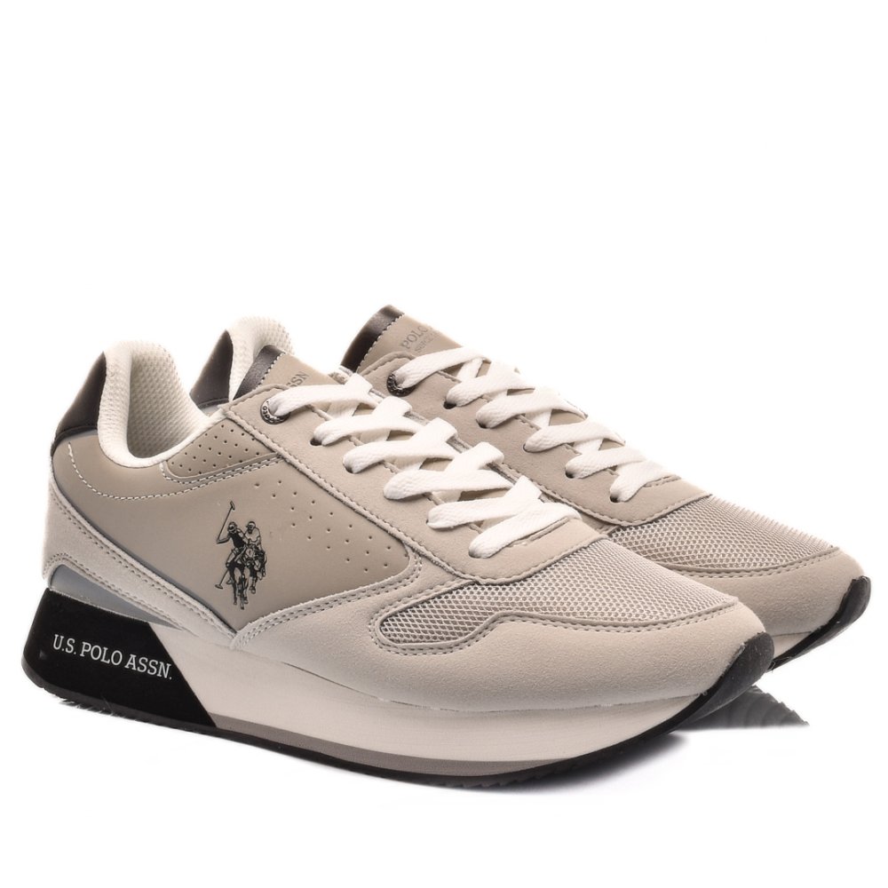 U.S. POLO ASSN, PANTOFI SPORT LIGHT GREY NOBIL-003G