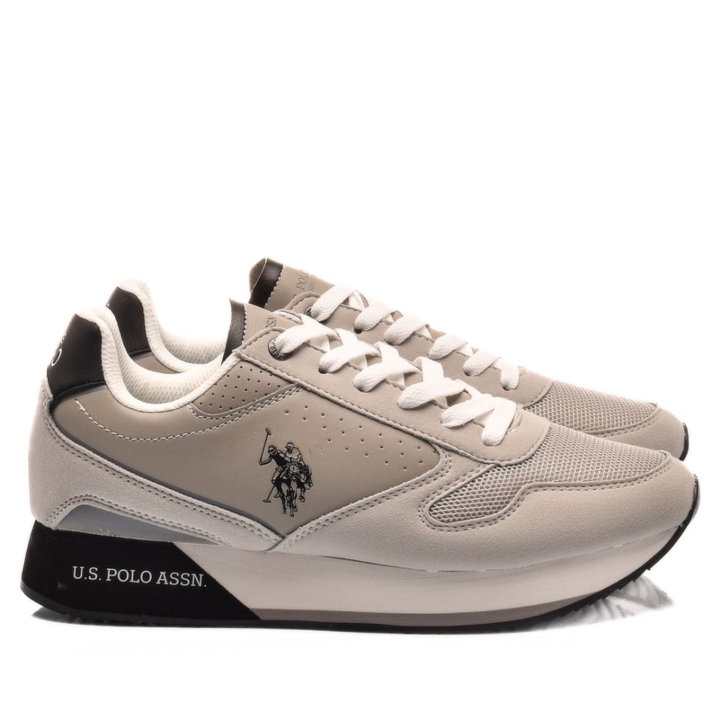 U.S. POLO ASSN, PANTOFI SPORT LIGHT GREY NOBIL-003G