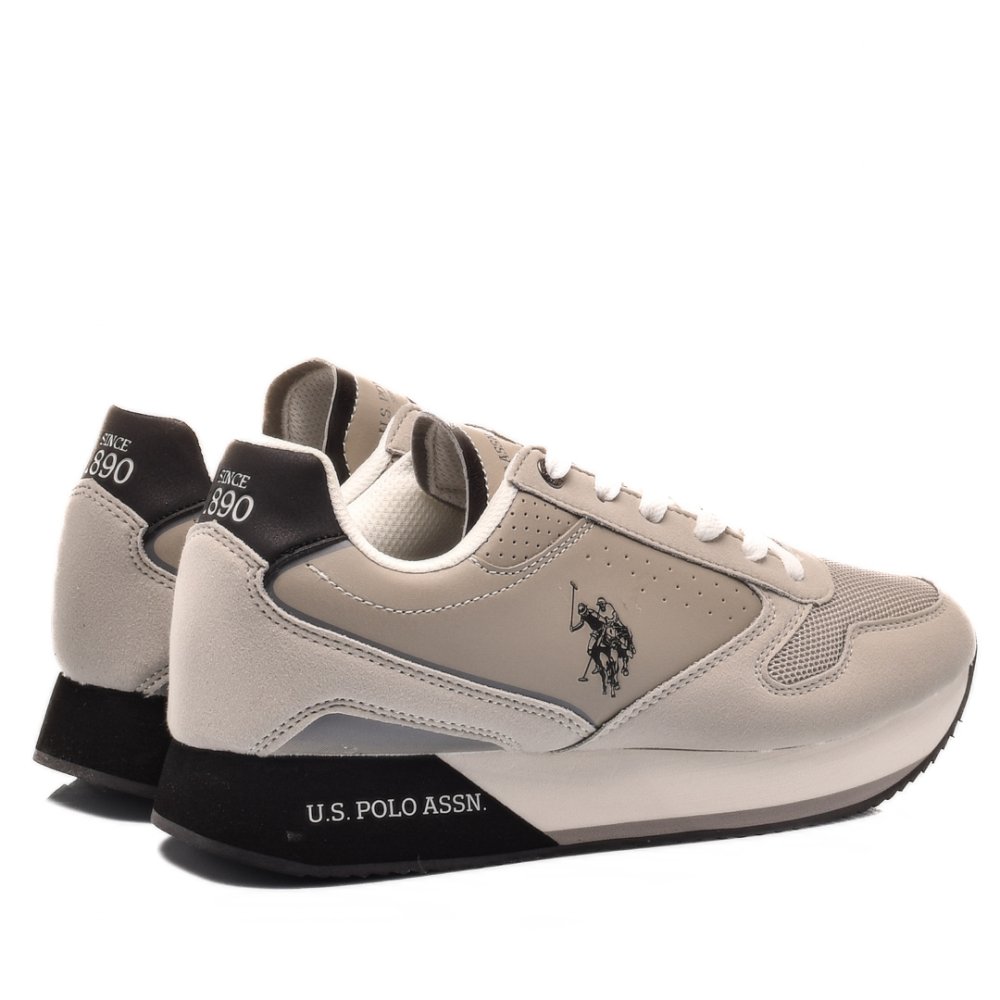 U.S. POLO ASSN, PANTOFI SPORT LIGHT GREY NOBIL-003G