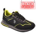 U.S. POLO ASSN, PANTOFI SPORT BLACK TABRY-002A