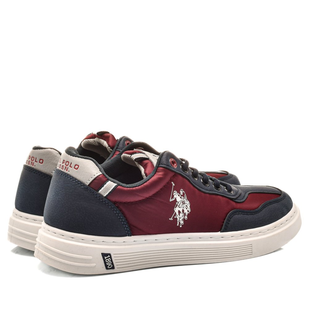 U.S. POLO ASSN, PANTOFI SPORT NAVY WINE BENT001