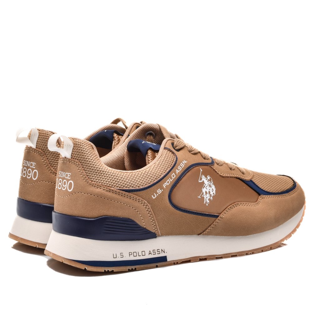 U.S. POLO ASSN, PANTOFI SPORT BEIGE TABRY-007A